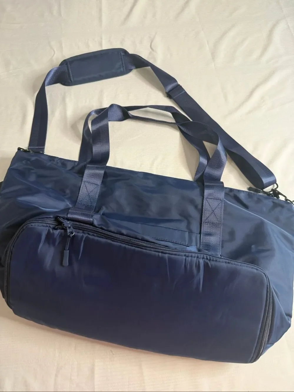 NWT Foldie Multi Purpose Navy Blue Travel Bag Tote New